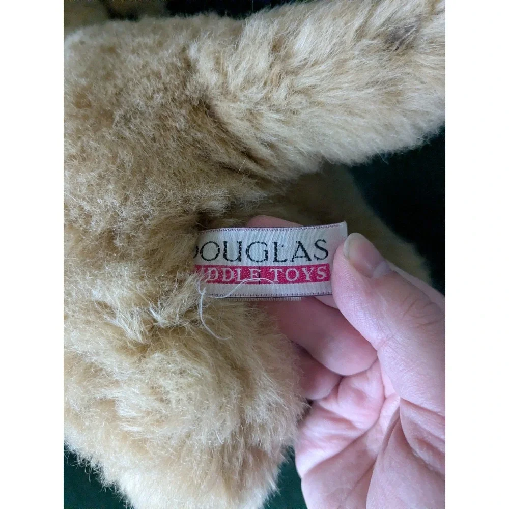 Vintage 90s Douglas Cuddle Toy Golden Retriever Plush Yellow Dog Retired 14'' - Picture 6 of 7